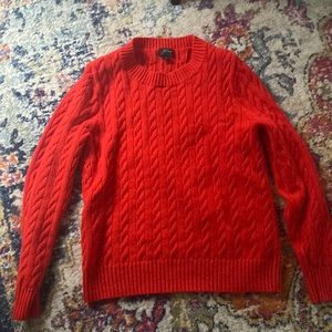 Cashmere J.Crew red sweater